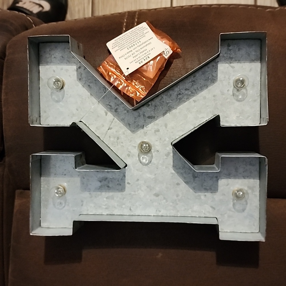 Letter "K" Marquee